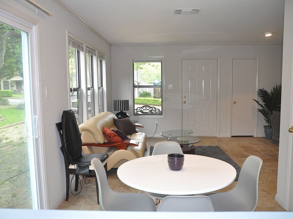 kitchen and living room