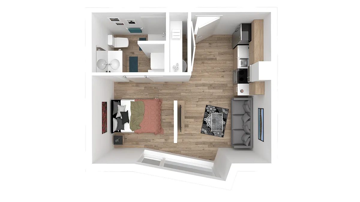 Floor plan Cologne Furnished