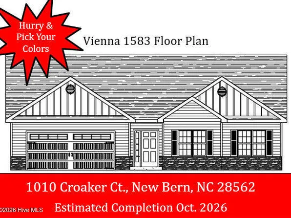 1010 Croaker Court, New Bern, NC 28562