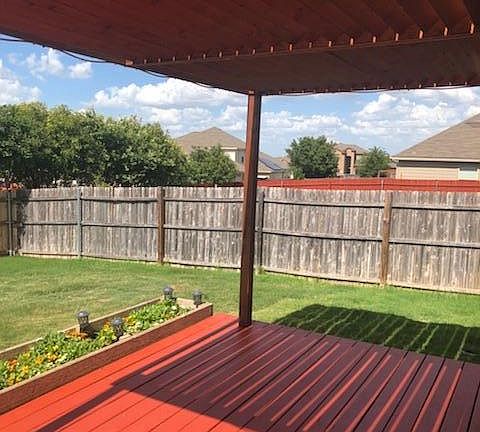 Deck with Pergola and Built in Misters for the Summer Heat