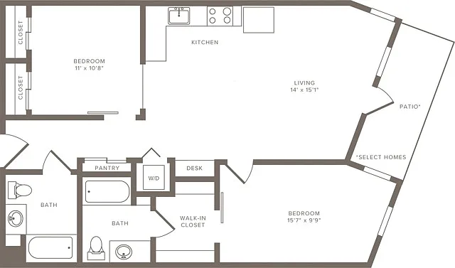 B03 980 sq. ft. B03 980 sq. ft.