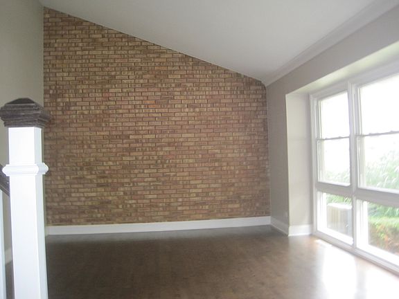 Vaulted living room