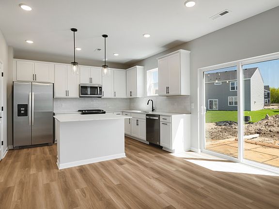 Optional dining room looking into the kitchen