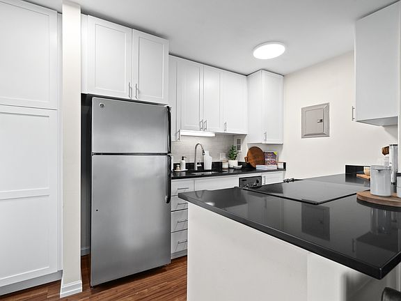 Modern Kitchen at Skye at Belltown Apartments in Seattle, WA 98121