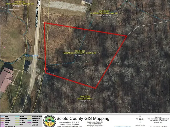 1644 Coon Hollow Rd, Lucasville, OH 45648