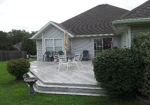 Large deck