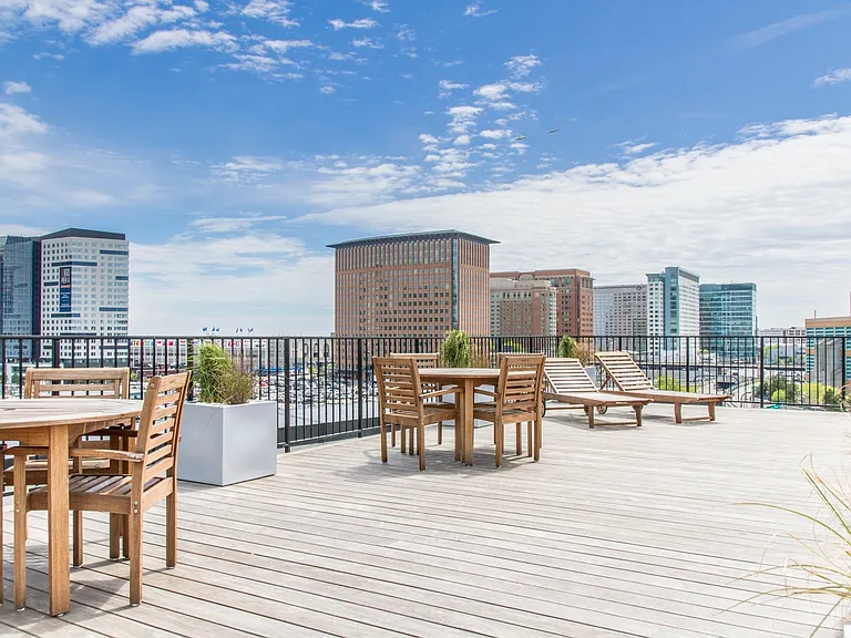 Sweeping views from the roof