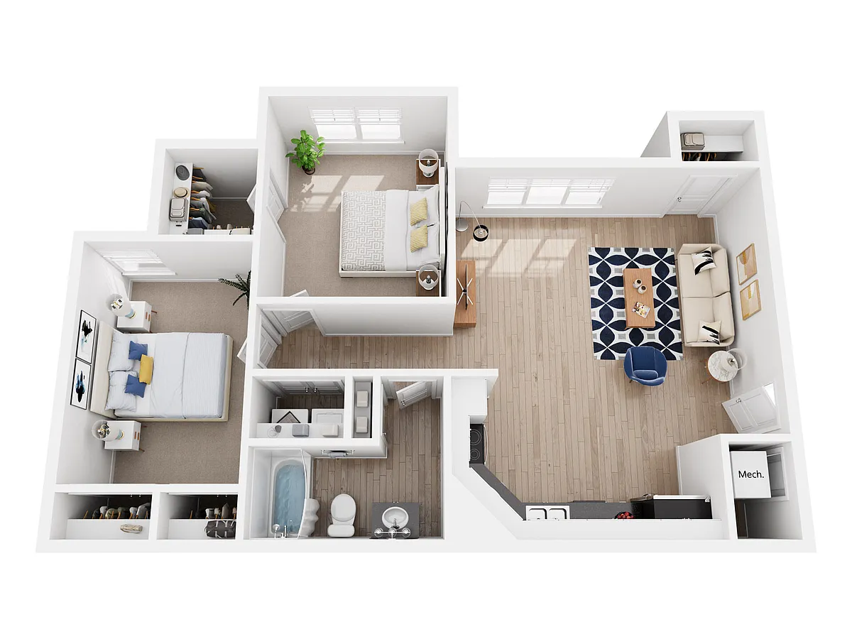 Floor plan B2
