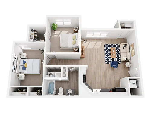 Floor plan B2