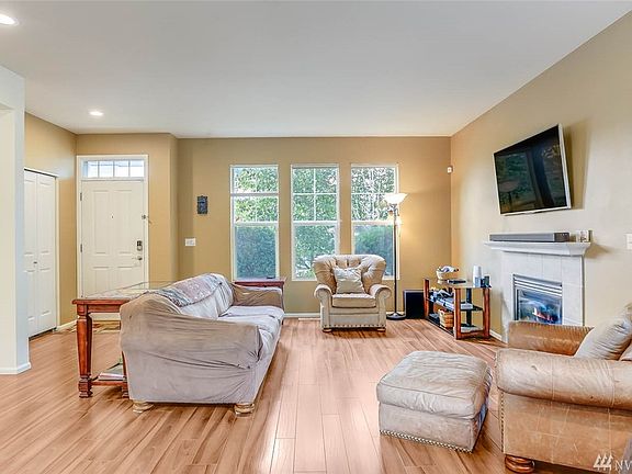Abundant windows throughout fill the space with sunshine and natural light.
