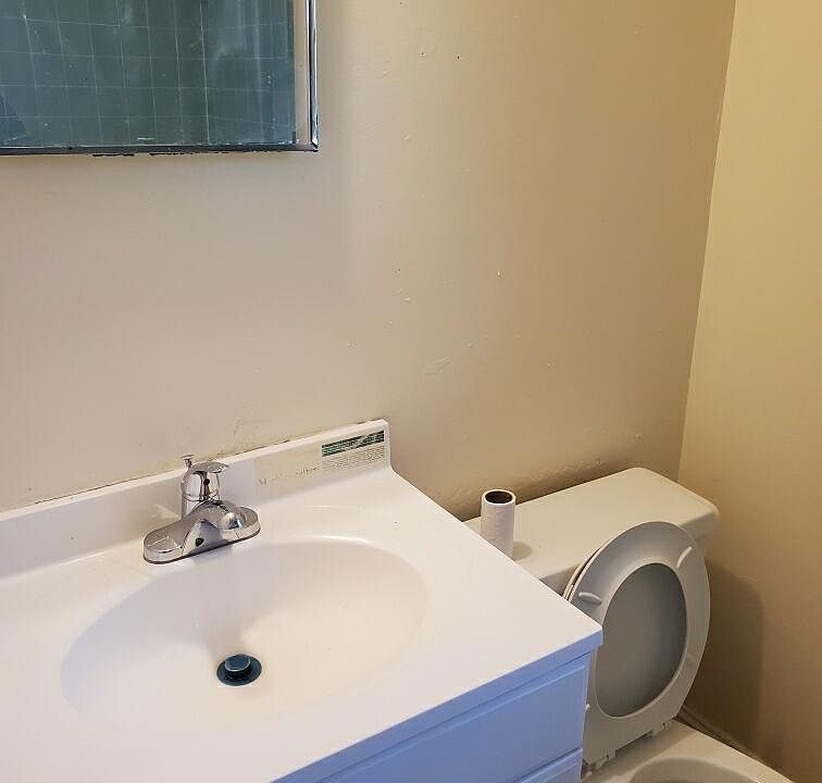One of two bathrooms