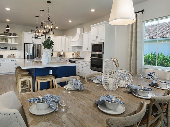 Dining area near kitchen