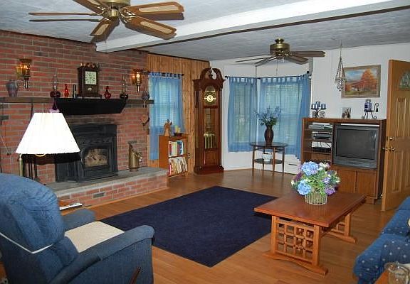 Large sunny living room