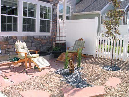 Photo of patio and courtyard