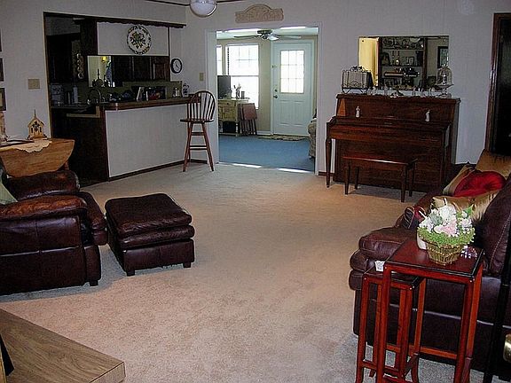 Family room view 2.  Great access to gameroom and pool view