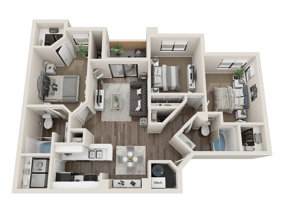 Floor plan C1