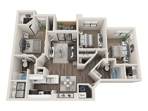 Floor plan C1