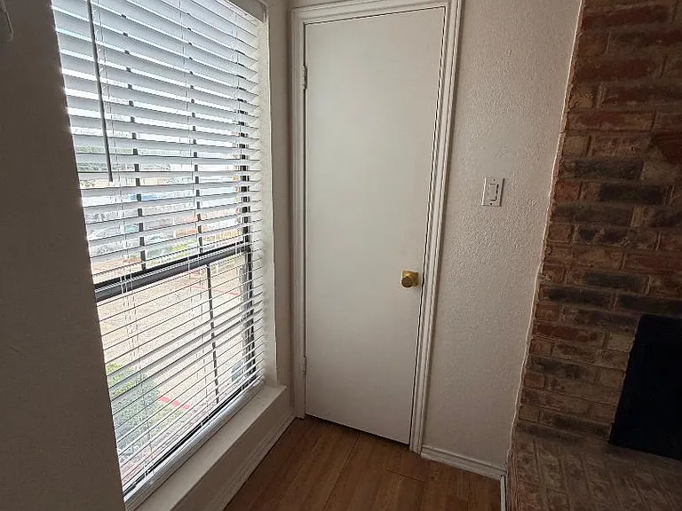 Extra closet in living room.