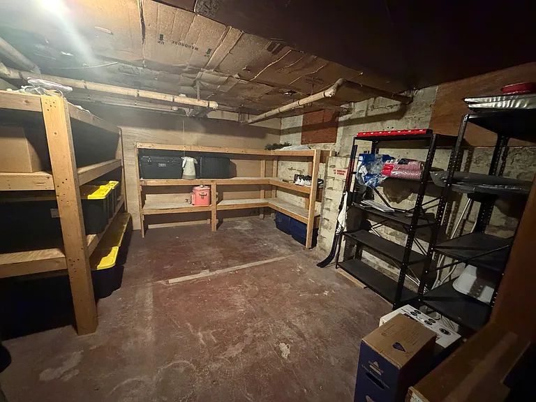 Additional shared storage in the basement