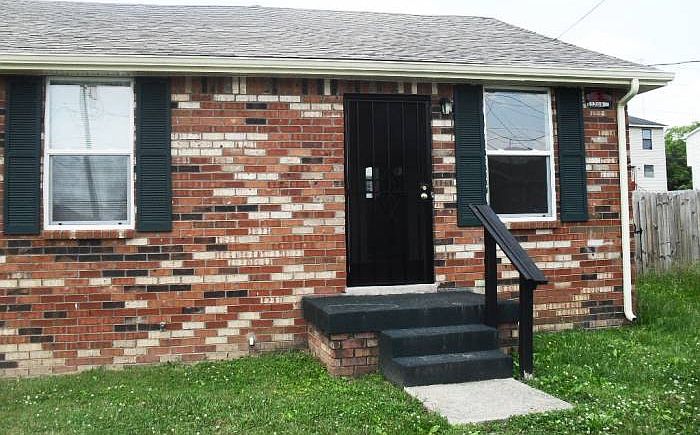 Front view of house