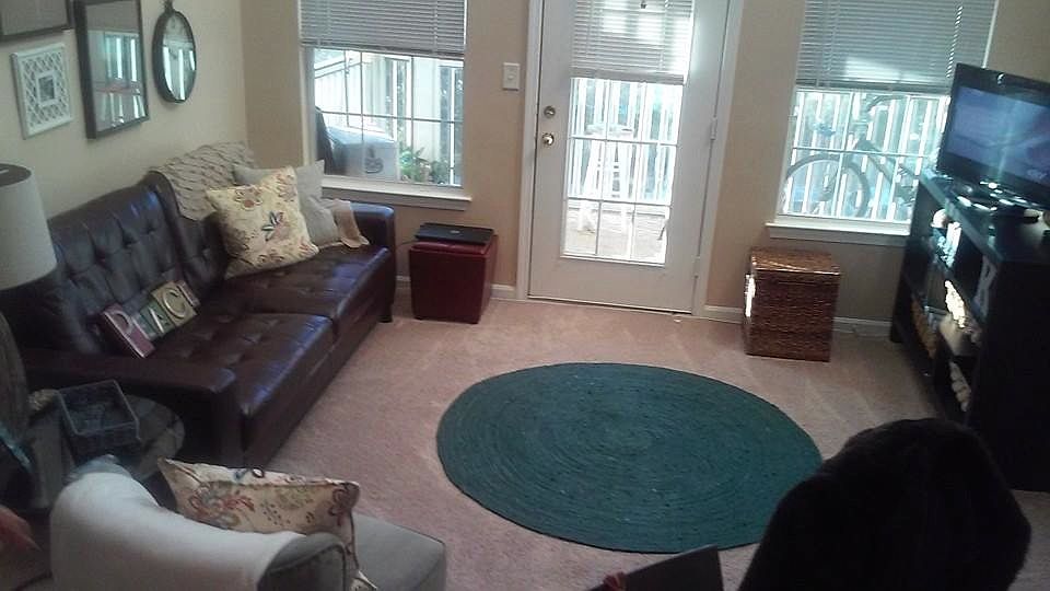 Living room furnished