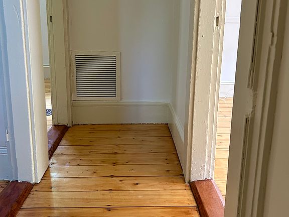 Hallway to Bedroom and Living Room