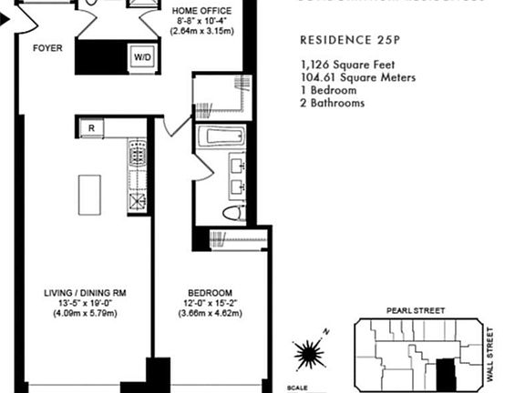 2nd image of 75 Wall St APT 27P
