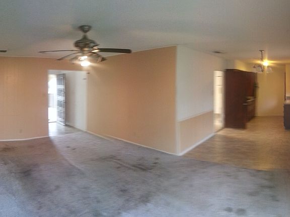 Living, dining, kitchen