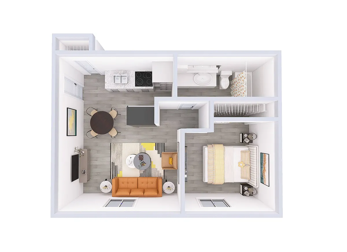 Floor plan Hideaway