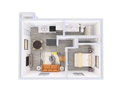Floor plan Hideaway