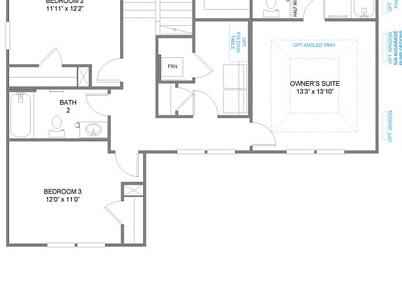 Second Floor - Plan 1630