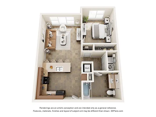 Floor plan A1