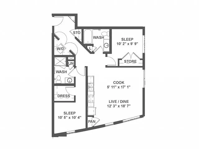 Floor plan C4a