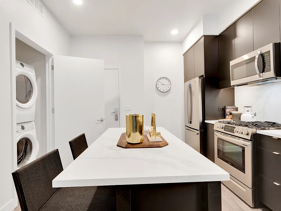 Ample counter space for entertaining and cooking