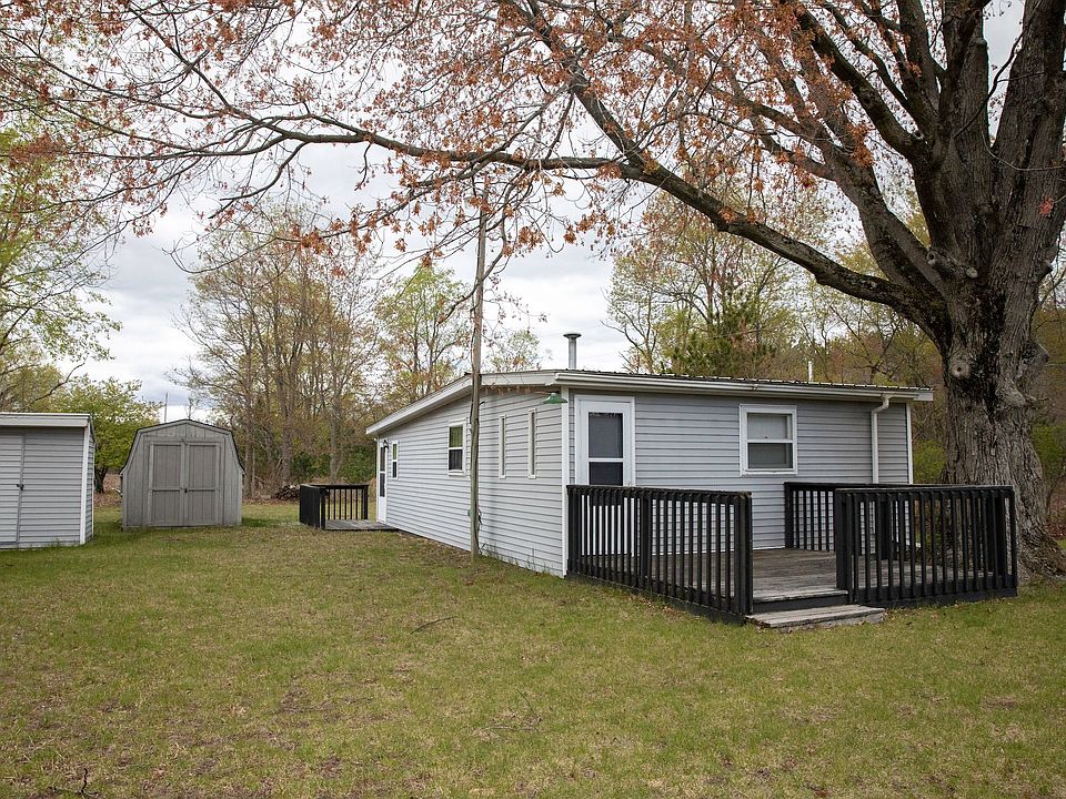 Cabin and outbuildings