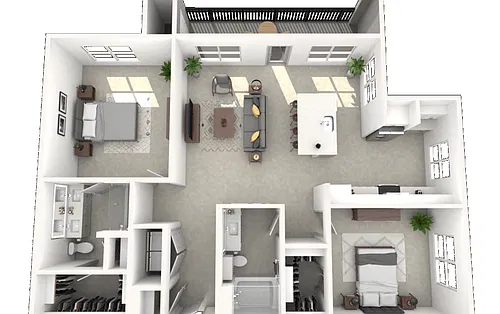 Floor plan B4