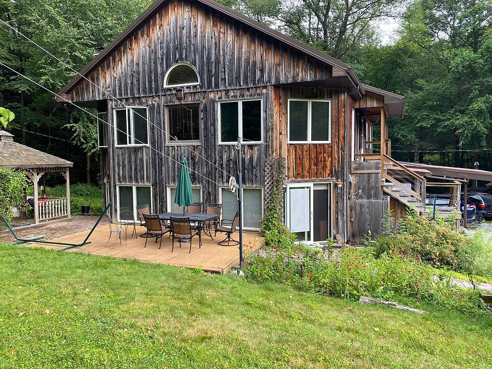 South side of house