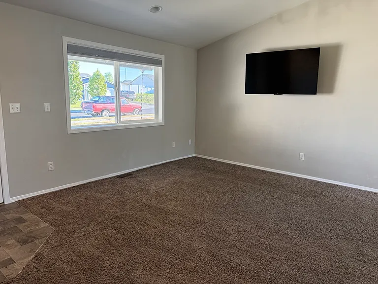 Living room. TV not included.