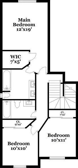 3 bed, 3.0 bath, 1371 sqft, $2,240 — Photo 3