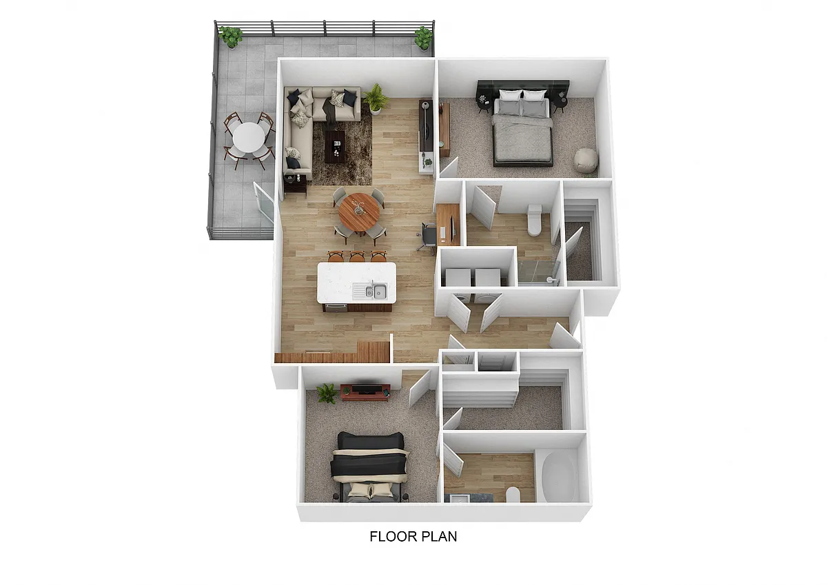Floor plan Montreal