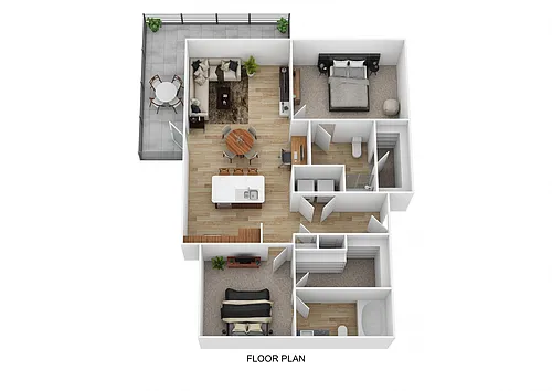 Floor plan Montreal