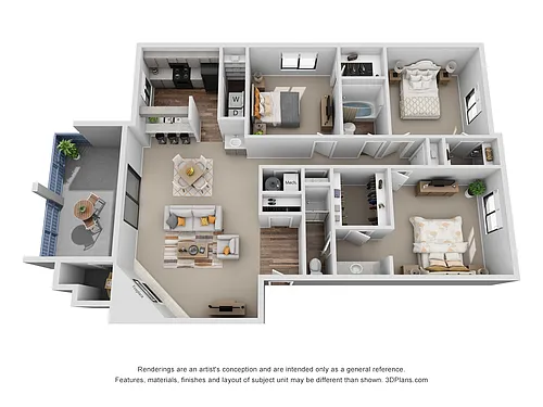 Floor plan Honeysuckle