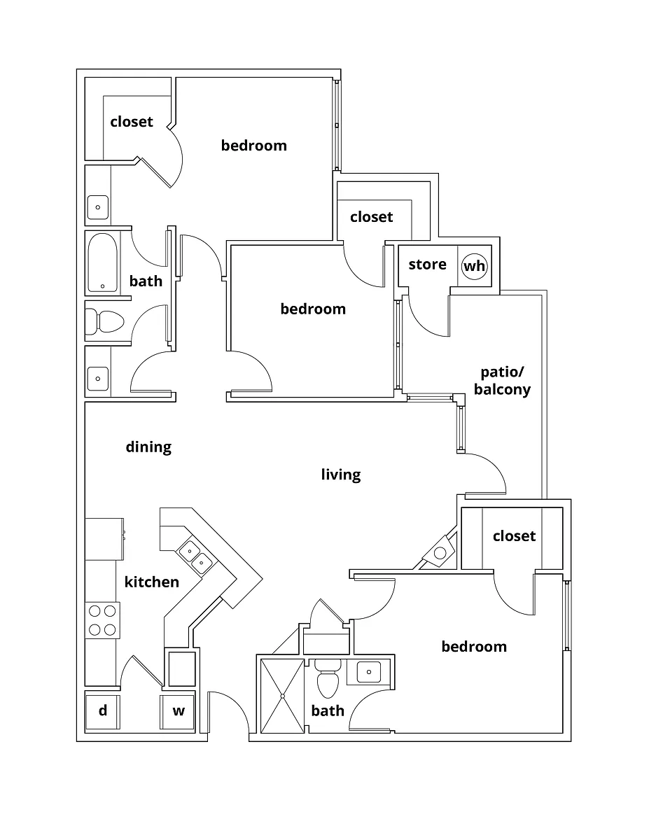 Floor plan Magnolia