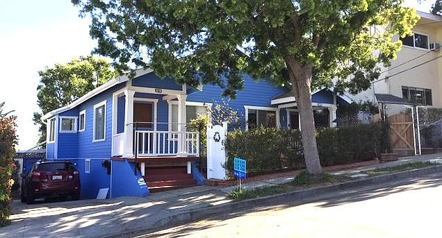 750 Pier Ave on tree-shaded residential street--Walking distance to stores, restaurants, gyms, etc.