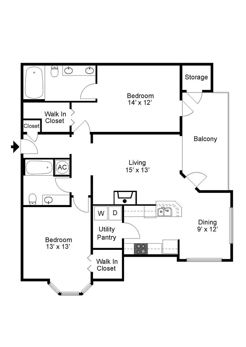 Floor plan Baluster II