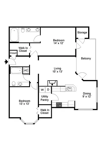 Floor plan Baluster II