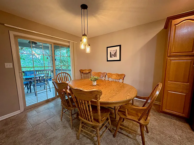 Kitchen + Back Covered Deck (Upper)
