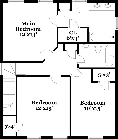 3 bed, 2.5 bath, 1440 sqft, $1,975 — Photo 3