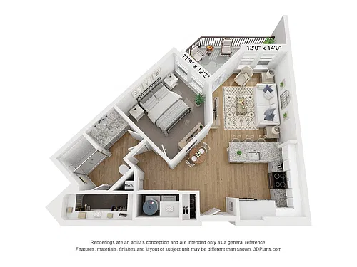 Floor plan A2 - Jade