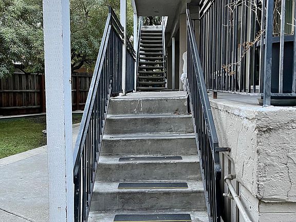 stairs to apartment